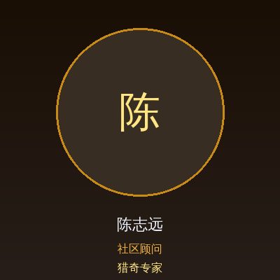 猎奇陈志远