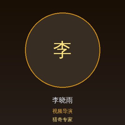 猎奇李晓雨